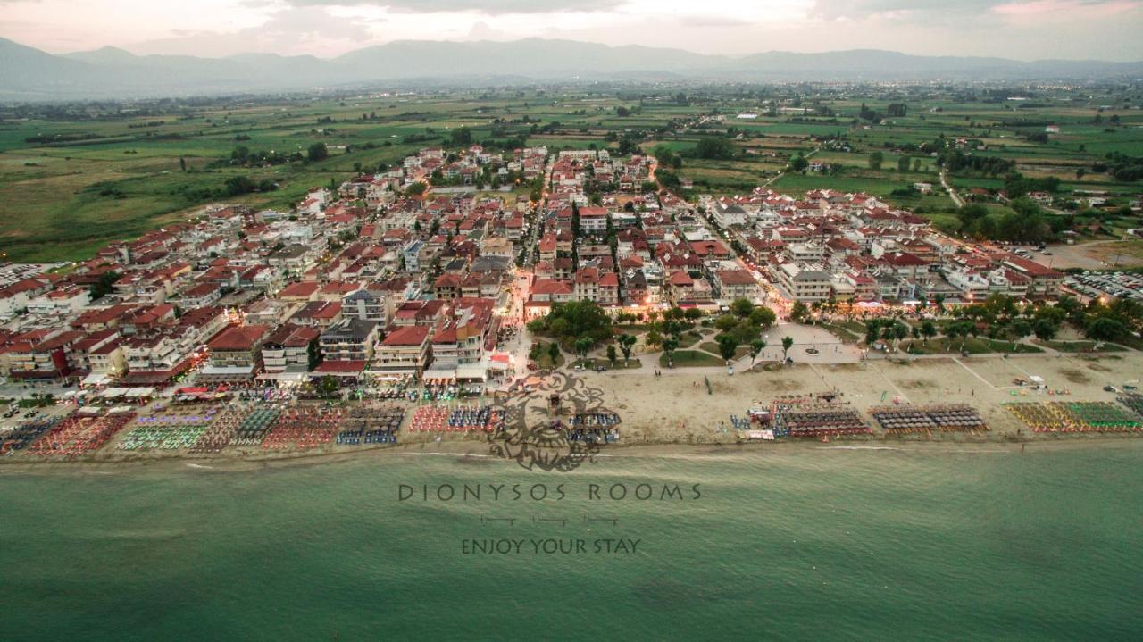 Dionysos Rooms Olympiakí Aktí Exterior foto